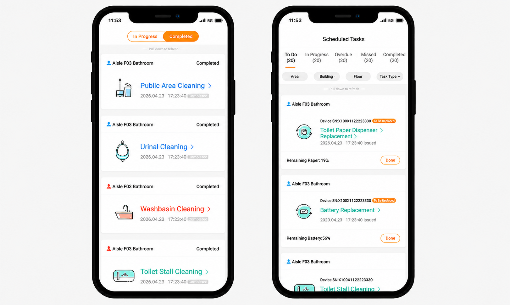 Monitoring Features